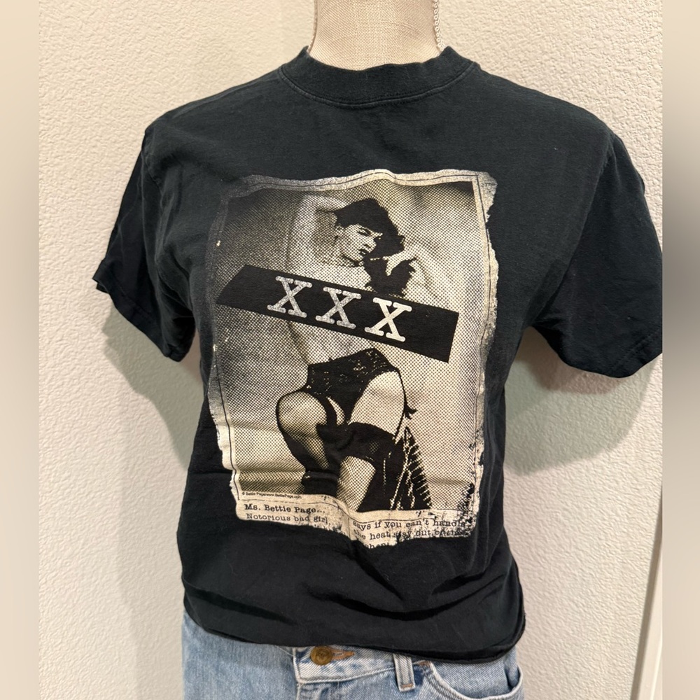 Black Bettie Page t-shirt